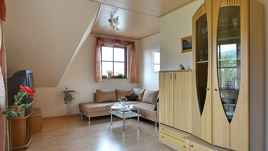 Hier sehen Sie das Wohnzimmer